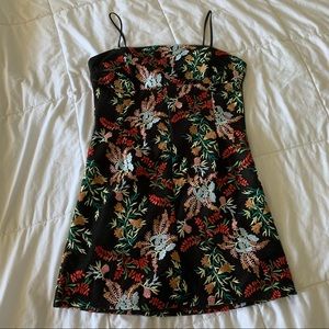 Urban Outfitters floral embroidered dress